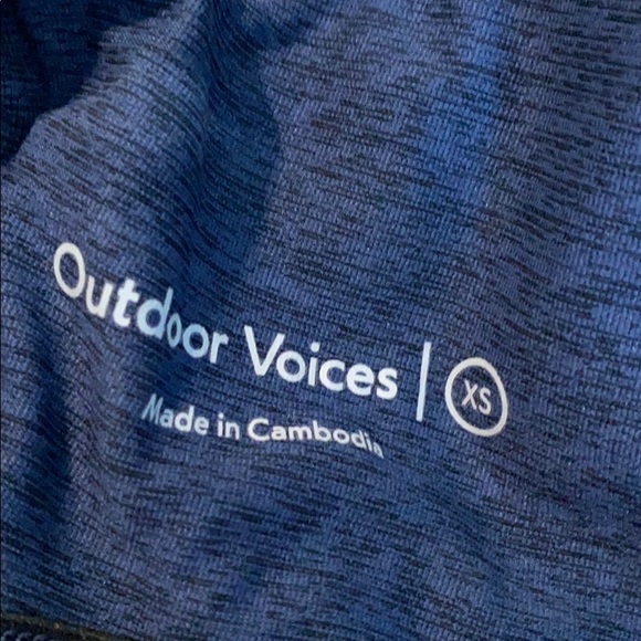 Outdoor Voices Sports Bra Navy - Picture 6 of 6